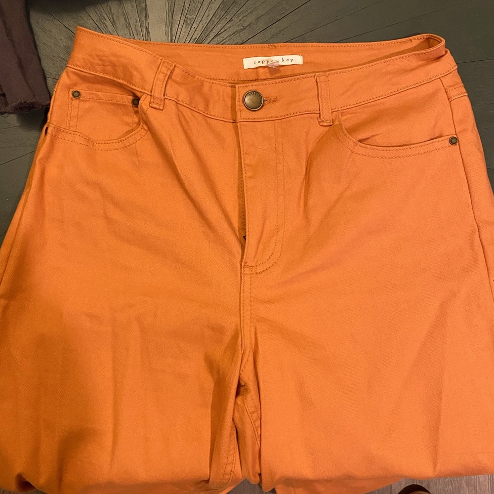 Orange Wide Legged Pants | Size 7